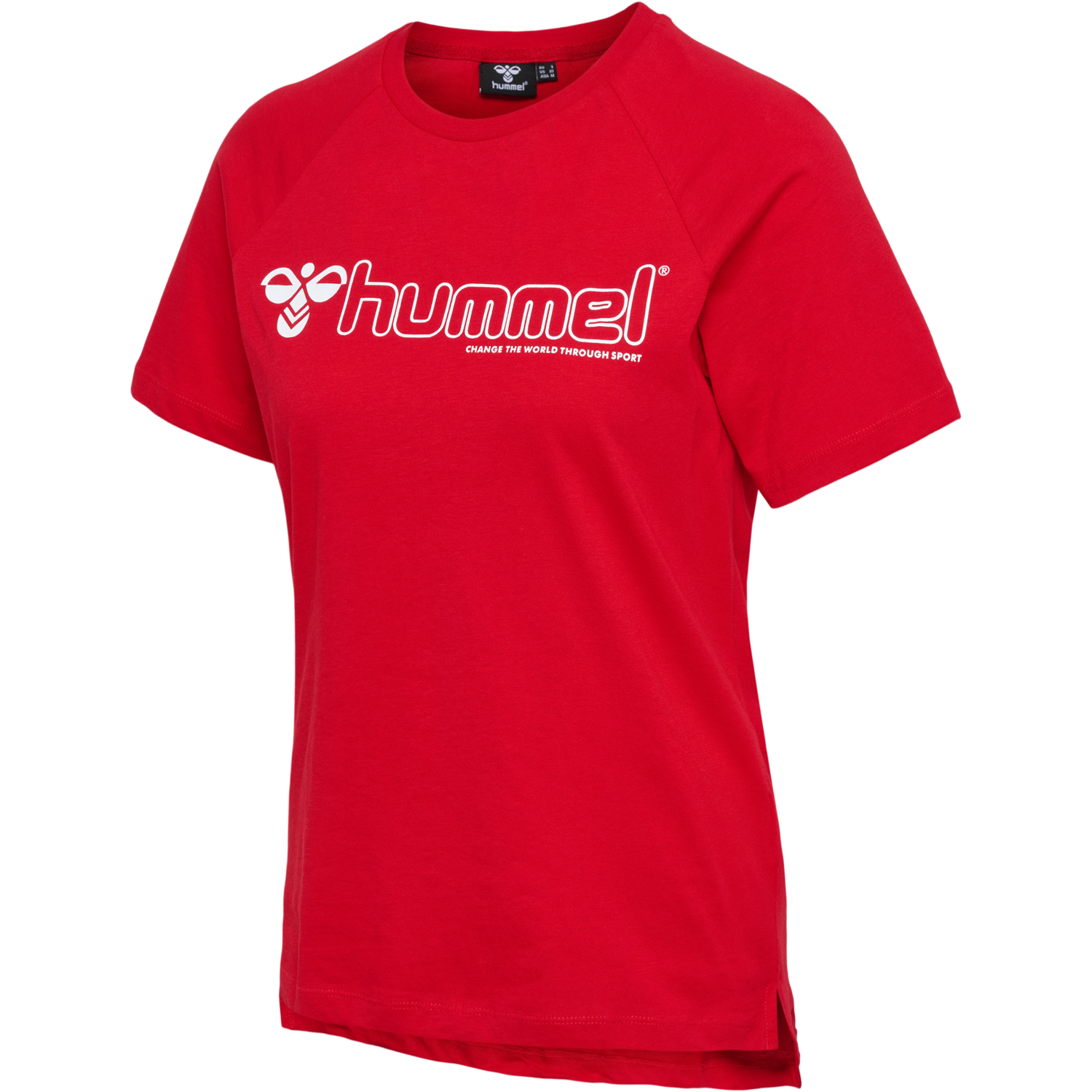 hmlNONI 2.0 T-SHIRT, BARBADOS CHERRY, packshot