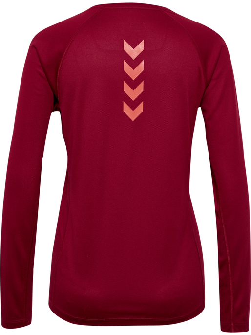 hmlSPRINT MESH T-SHIRT L/S WOMAN, 4863, packshot