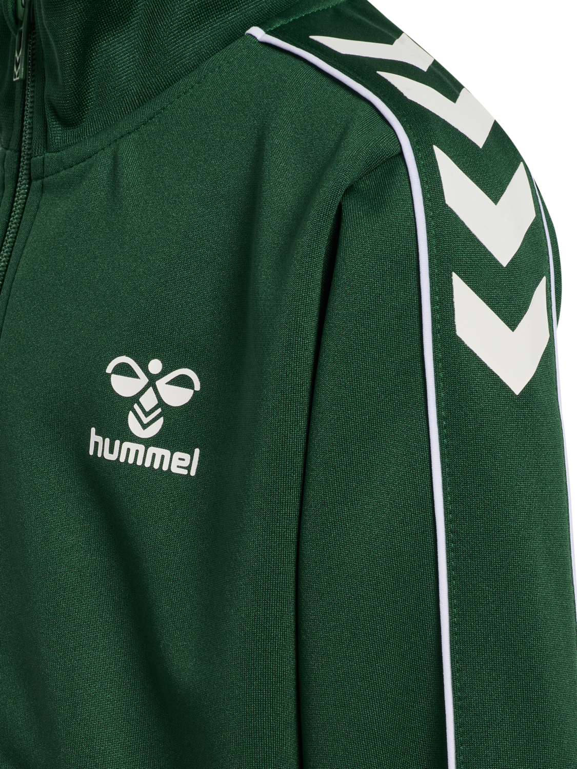 hmlTRACK TRACKSUIT, DARK GREEN, packshot