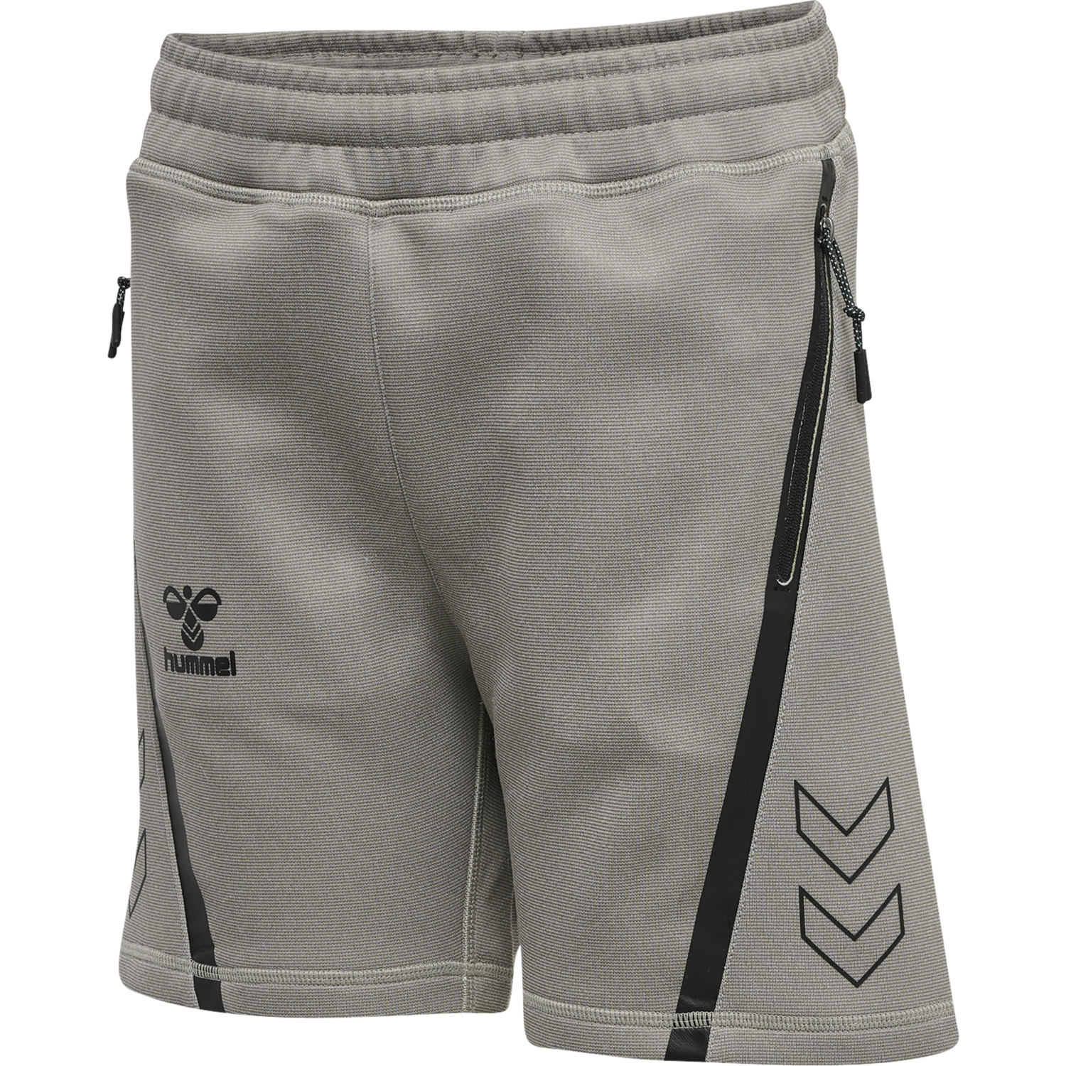 hmlCIMA XK SHORTS KIDS, GREY MELANGE, packshot