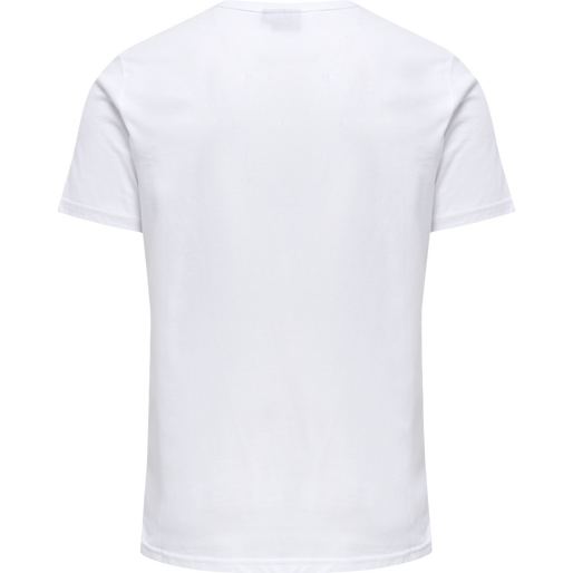 hmlISAM 2.0 T-SHIRT, WHITE/BLUE/RED hmlISAM 2.0 T-SHIRT, WHITE/BLUE/RED, packshot