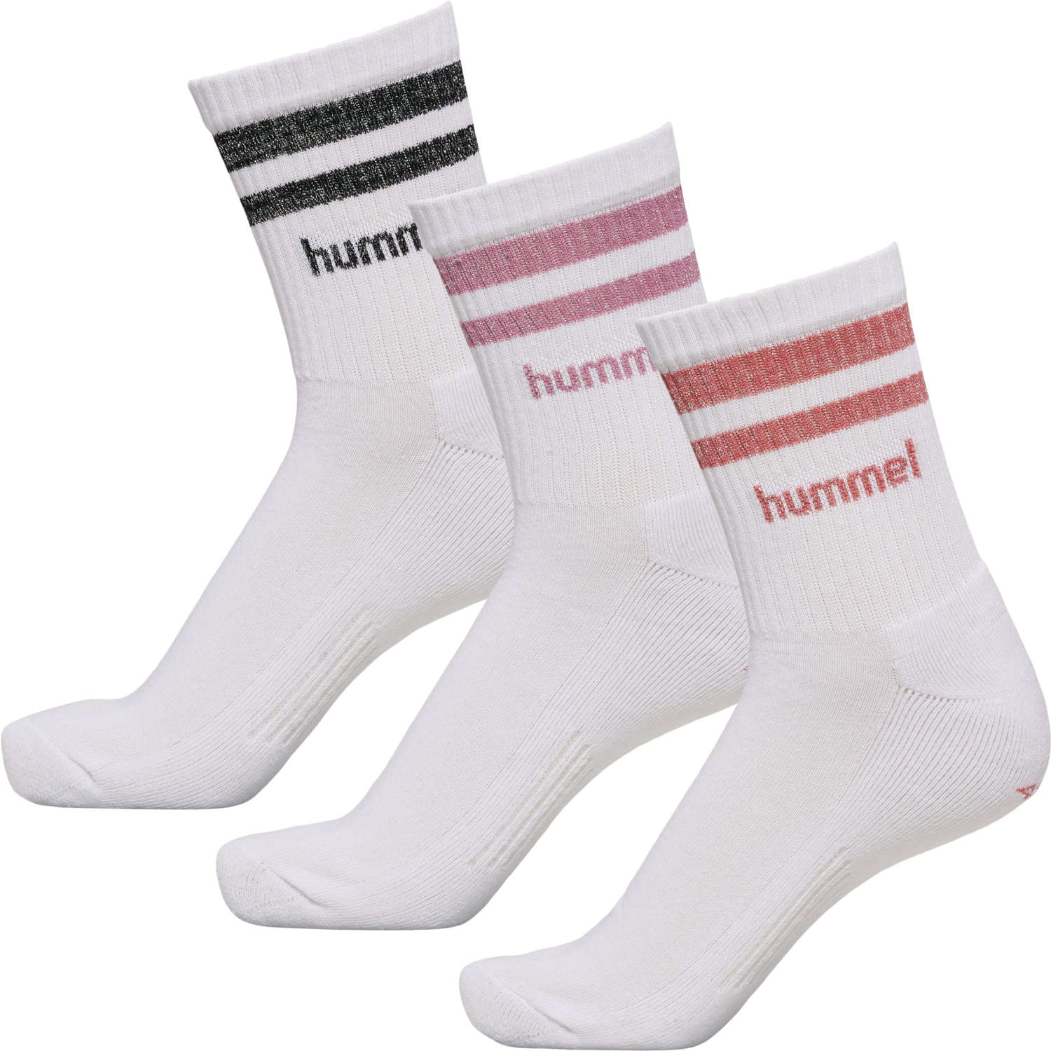hmlRETRO LUREX 3-PACK SOCKS MIX, 3492, packshot