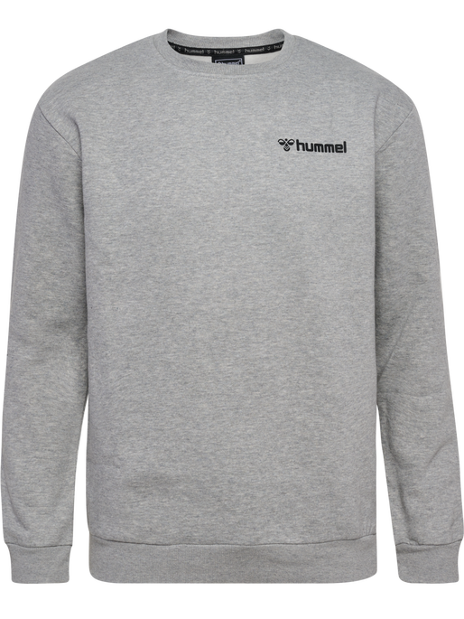 hmlMOVER COTTON SWEATSHIRT, GREY MELANGE, packshot