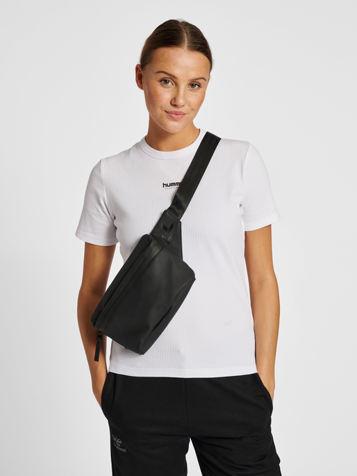 LIFESTYLE BUM BAG, BLACK, model