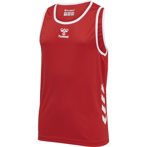 hmlCORE XK BASKET JERSEY KIDS, TRUE RED, packshot