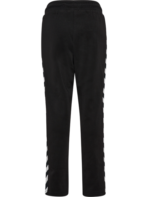 hmlJR ARCHIVE REGULAR POLY PANTS, BLACK, packshot
