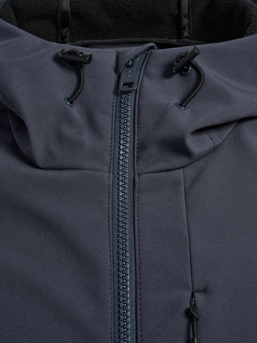 hmlLOOSE SOFTSHELL JACKET, EBONY hmlLOOSE SOFTSHELL JACKET, EBONY, packshot