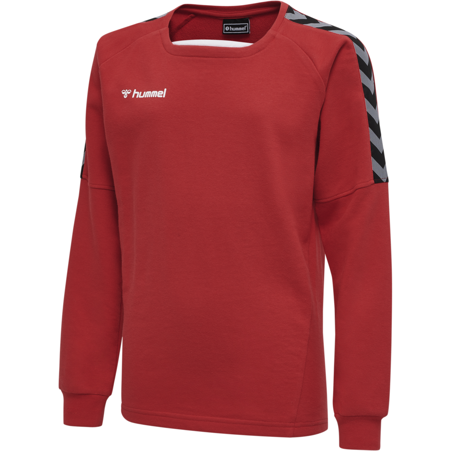 hmlAUTHENTIC KIDS TRAINING SWEAT, TRUE RED, packshot