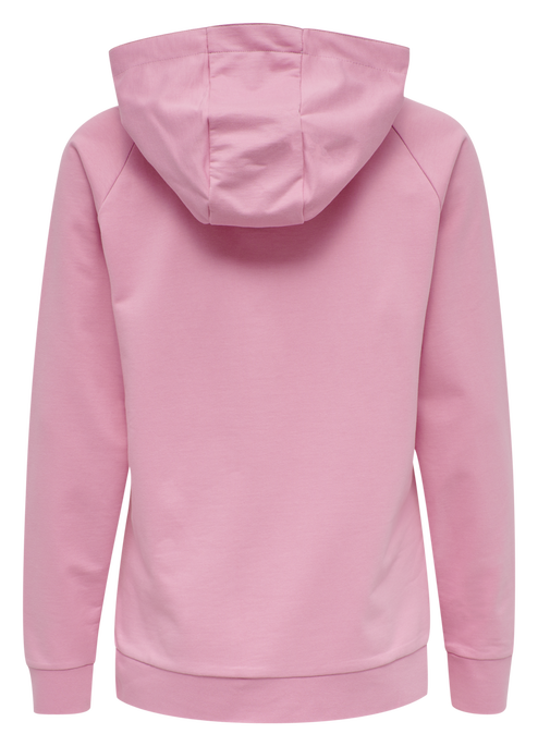 HMLGO COTTON LOGO HOODIE WOMAN, COTTON CANDY, packshot