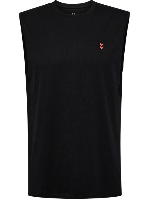 hmlHIIT MUSCLE TANK TOP, BLACK hmlHIIT MUSCLE TANK TOP, BLACK, packshot