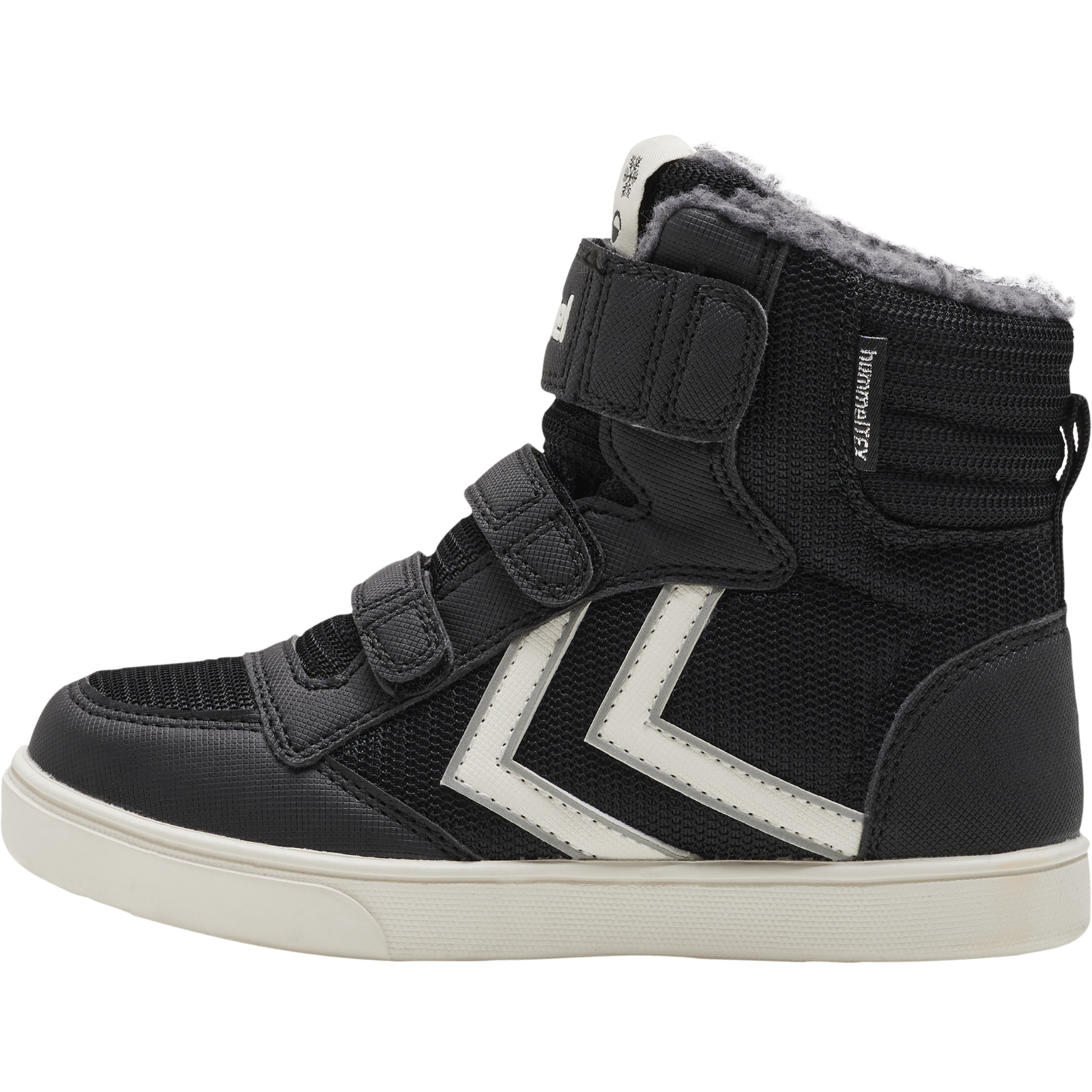 STADIL SUPER BOOT MID RECYCL TEX JR, BLACK, packshot