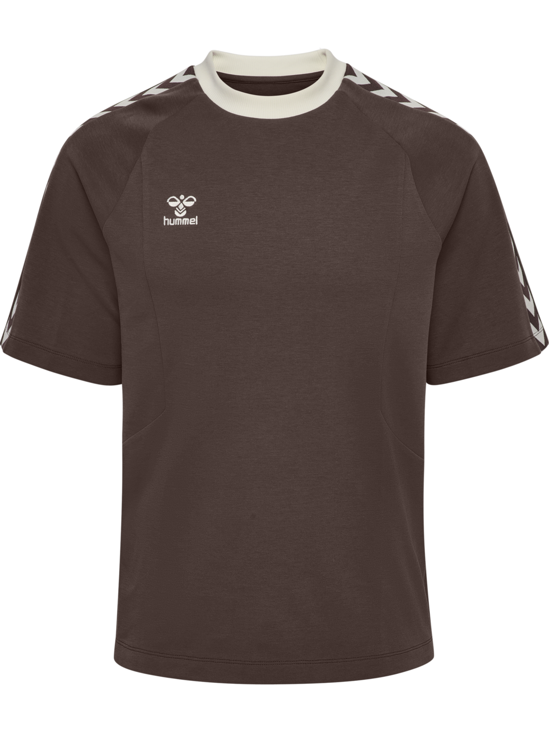hmlROOT T-SHIRT S/S, CHOCOLATE BROWN, packshot