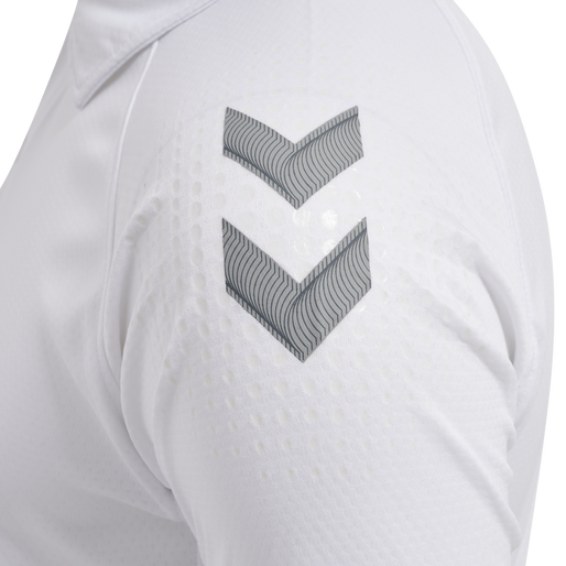 hmlLEAD FUNCTIONAL POLO, WHITE, packshot