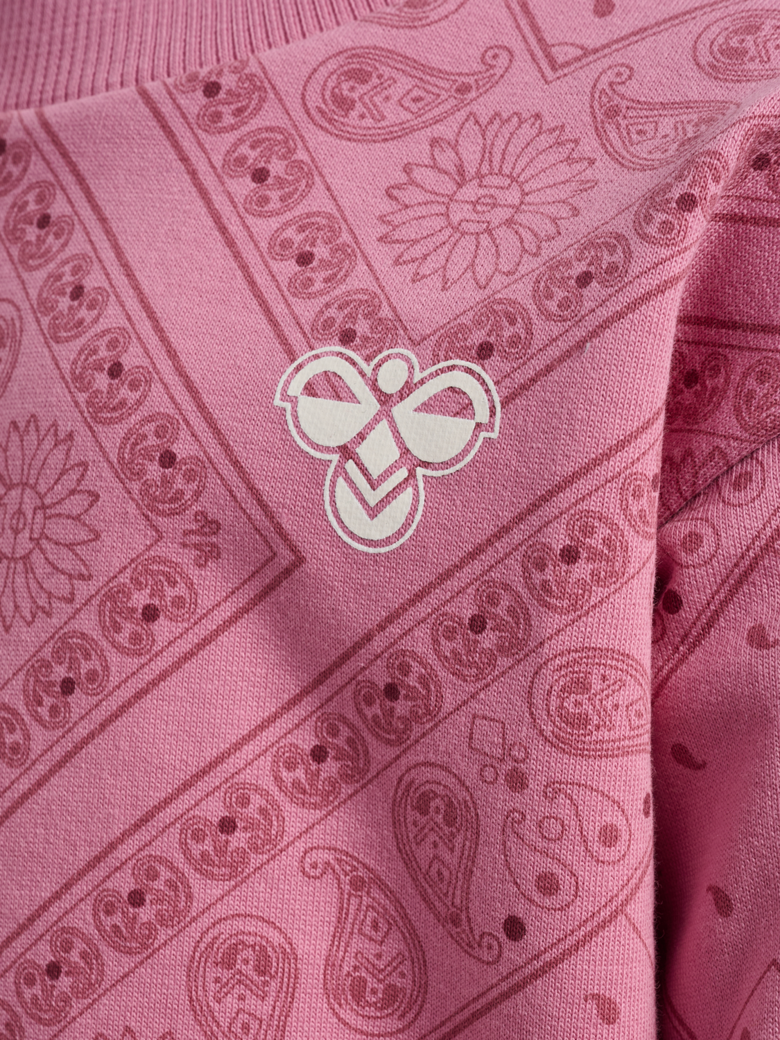 hmlMINI LOOSE PAISLEY AOP SWEATSHIR, POLIGNAC, packshot