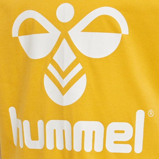 hmlTRES T-SHIRT S/S, GOLDEN ROD, packshot