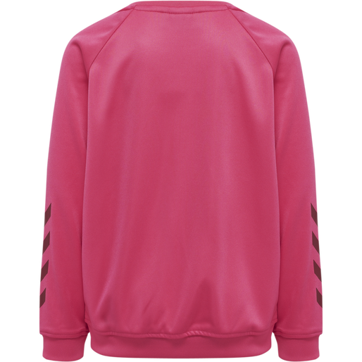 hmlPROMO KIDS POLY SWEATSHIRT, RASPBERRY SORBET hmlPROMO KIDS POLY SWEATSHIRT, RASPBERRY SORBET, packshot