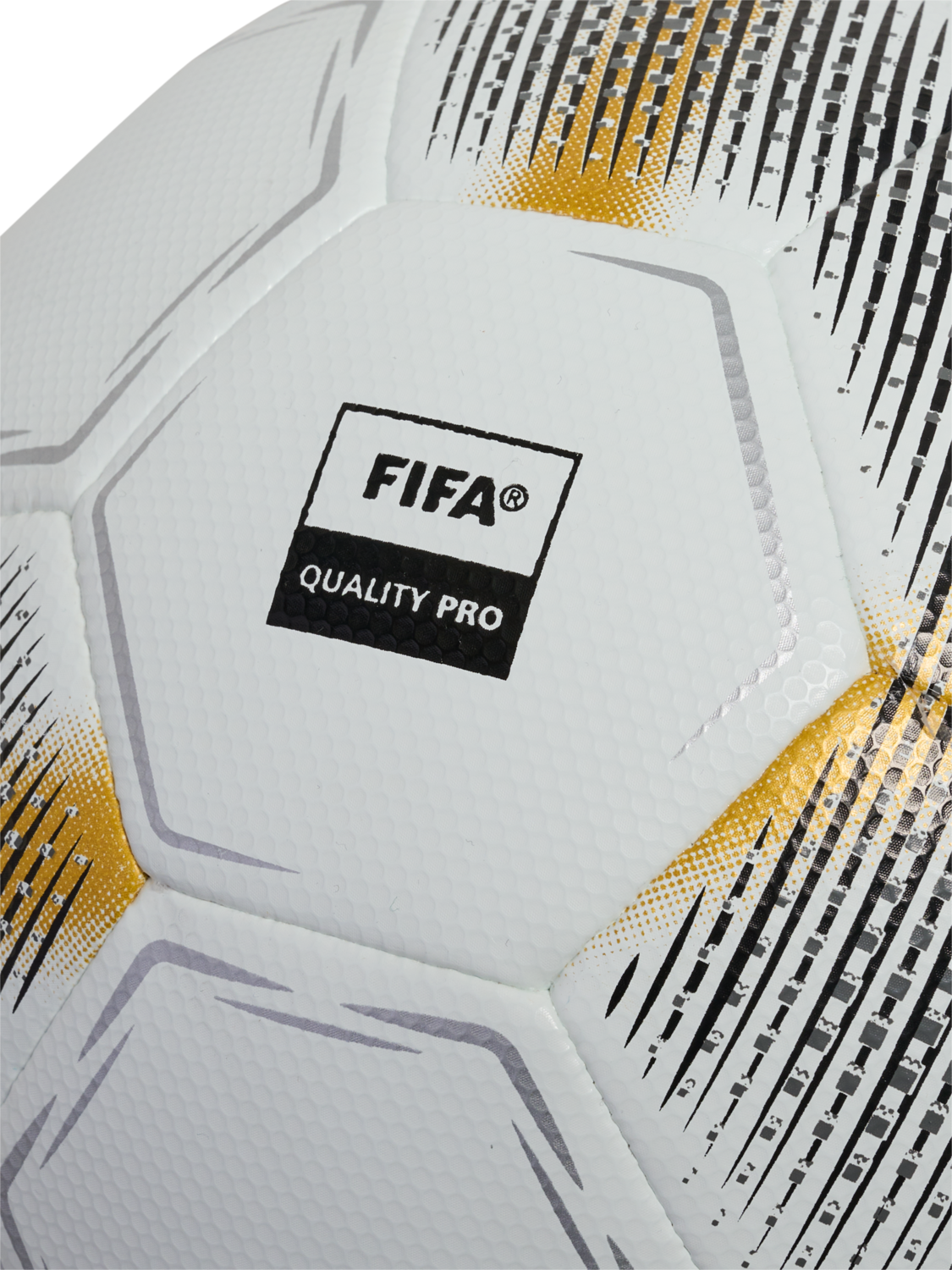 hmlPRECISION MATCH, WHITE/BLACK/GOLD, packshot