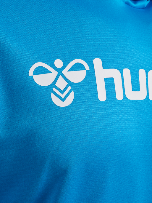 hmlLOGO HOODIE, DIVA BLUE hmlLOGO HOODIE, DIVA BLUE, packshot