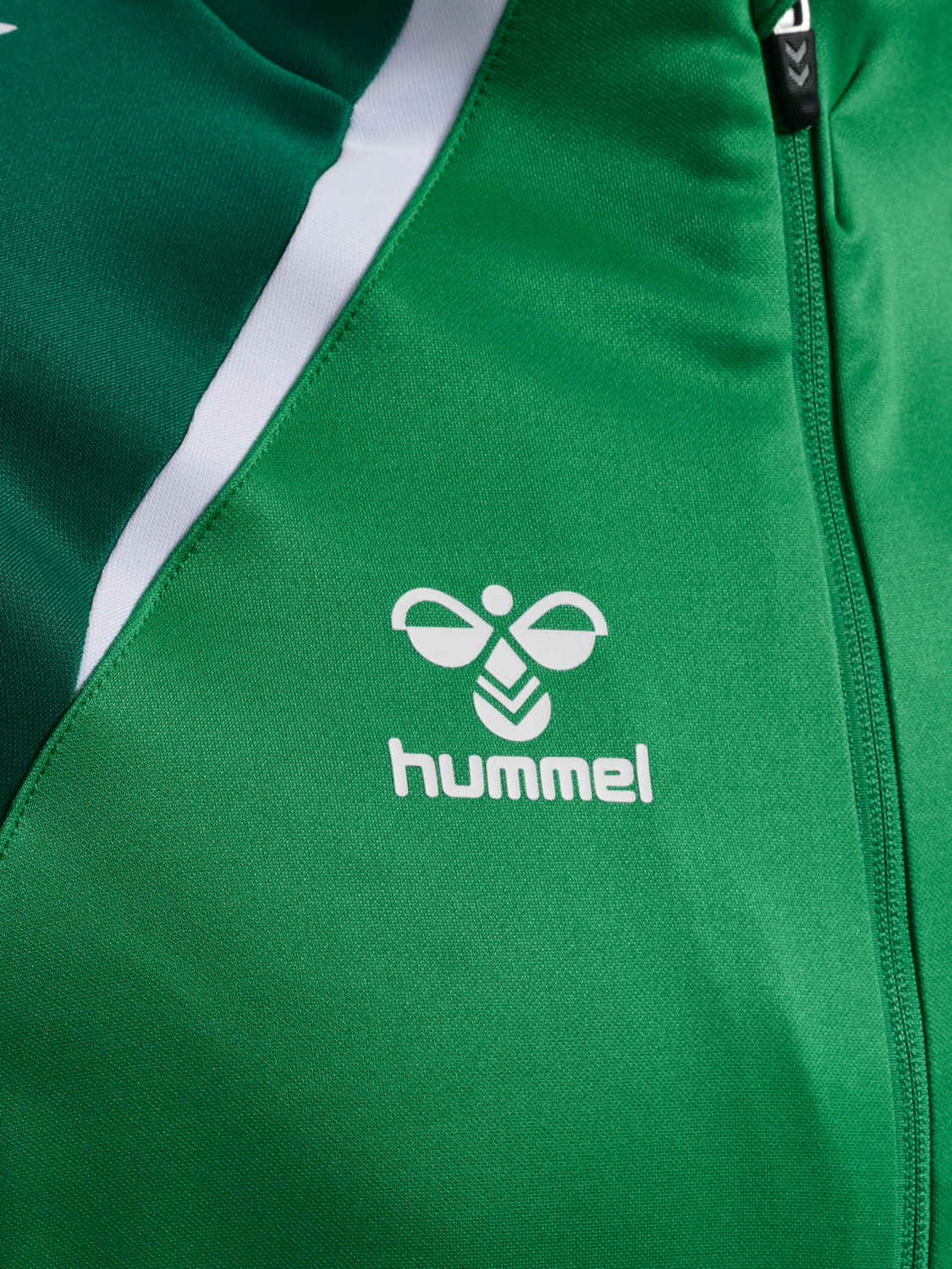 hmlLEAD 2.0 TRACK ZIP JACKET, JELLY BEAN/EVERGREEN, packshot