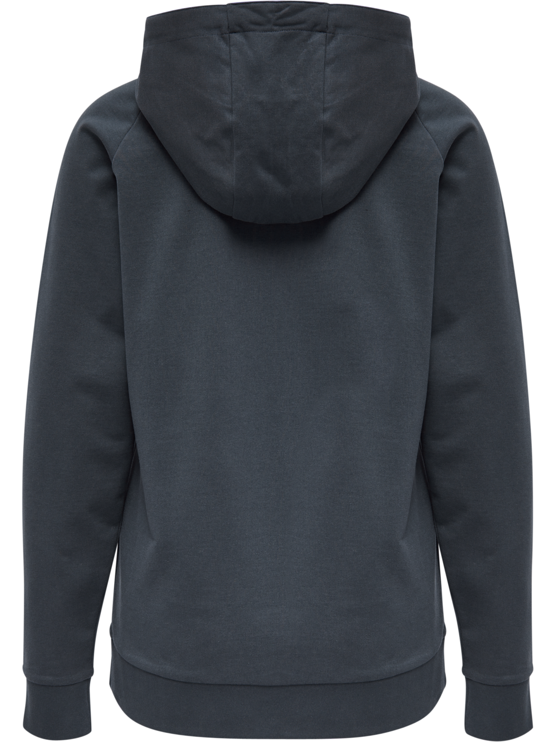 HUMMEL GO COTTON LOGO HOODIE WOMAN, INDIA INK, packshot