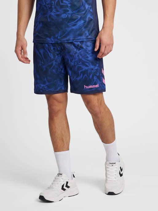 hmlBLAZE CLUB 26 GRAPHIC SET, MARINE/DAZZLING BLUE, model