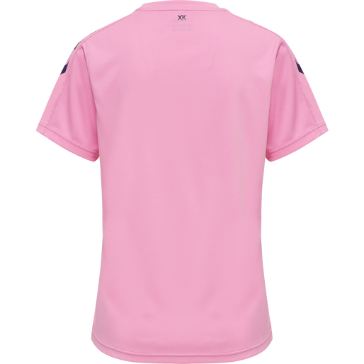 hmlCORE XK POLY JERSEY S/S WOMAN, COTTON CANDY hmlCORE XK POLY JERSEY S/S WOMAN, COTTON CANDY, packshot
