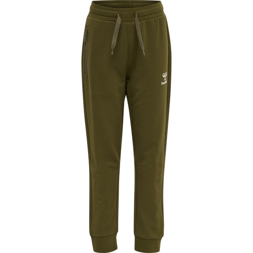 hmlON PANTS, DARK OLIVE, packshot
