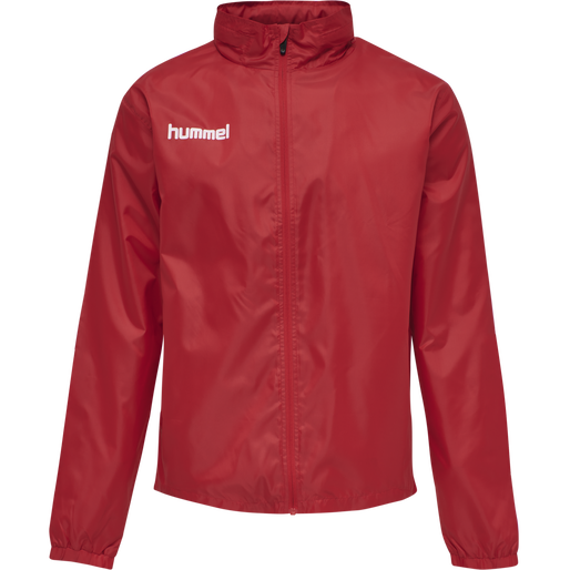 hmlPROMO RAIN JACKET, TRUE RED, packshot