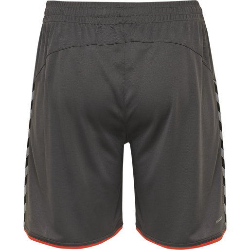 hmlAUTHENTIC POLY SHORTS, ASPHALT, packshot