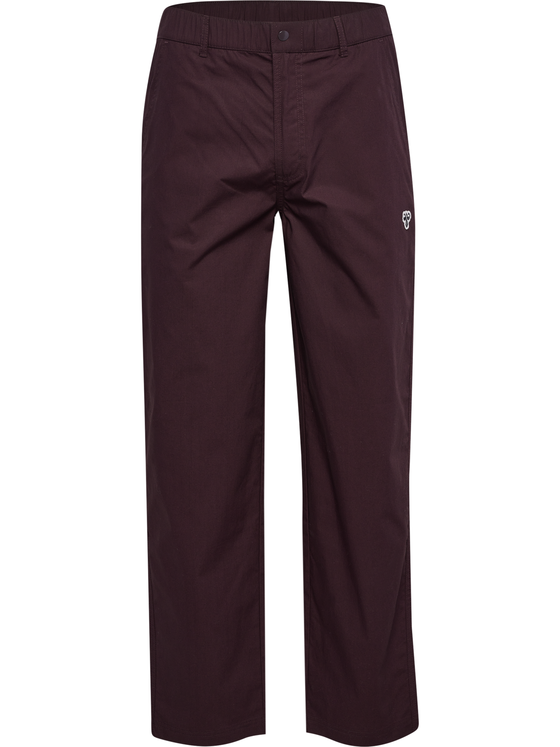 hmlCHINO PANT BEE, CHOCOLATE PLUM, packshot