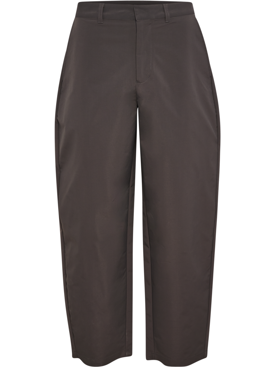 hmlI-D BARREL LEG TROUSERS, SHALE, packshot