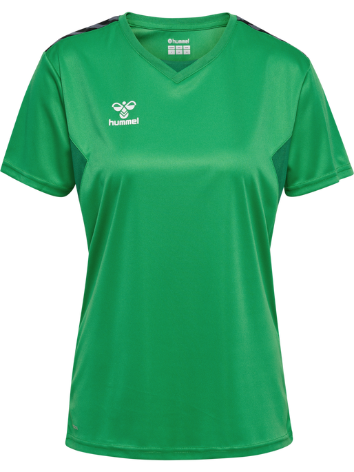 hmlAUTHENTIC PL JERSEY S/S WOMAN, JELLY BEAN, packshot