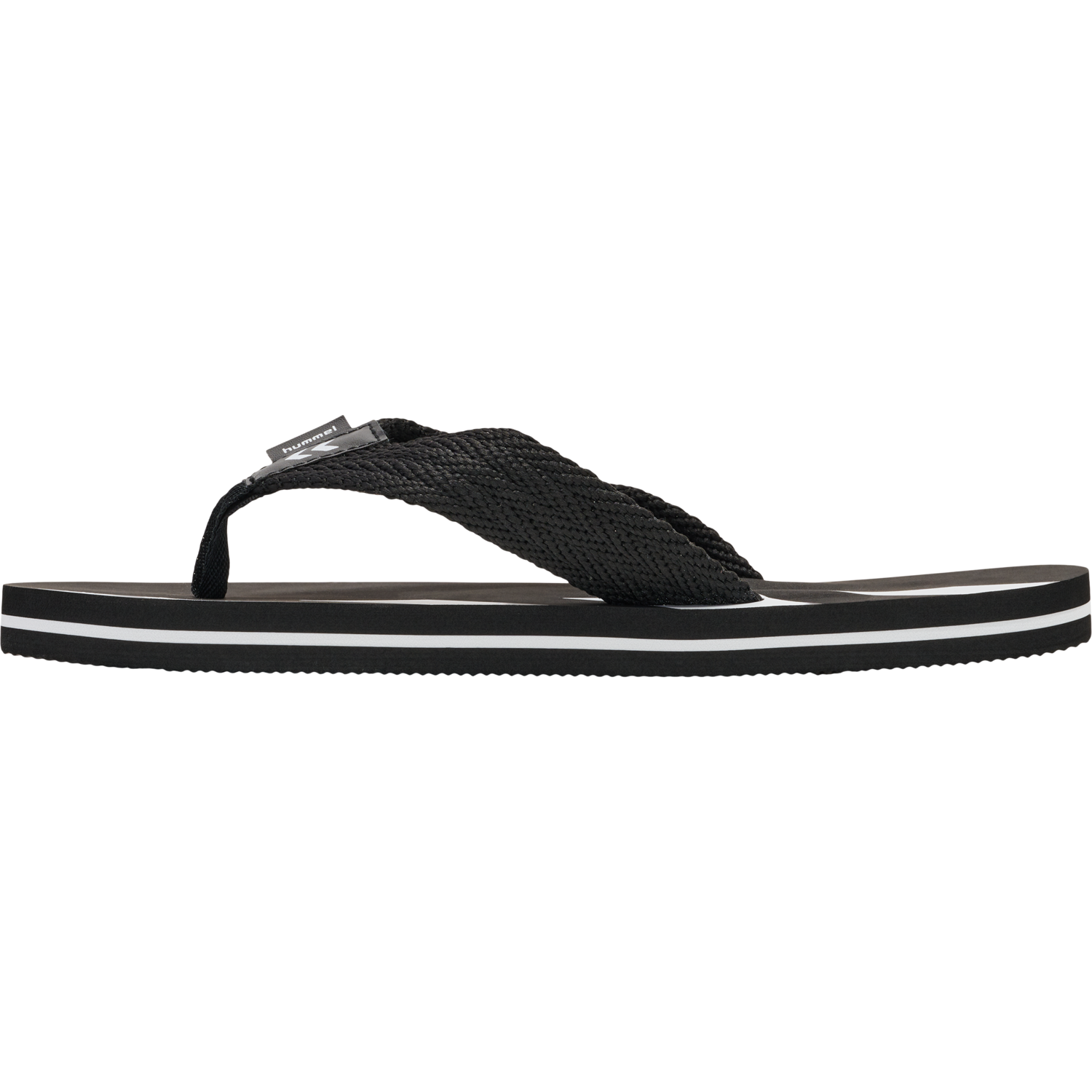 CHEVRON SPORT FLIP FLOP, BLACK, packshot