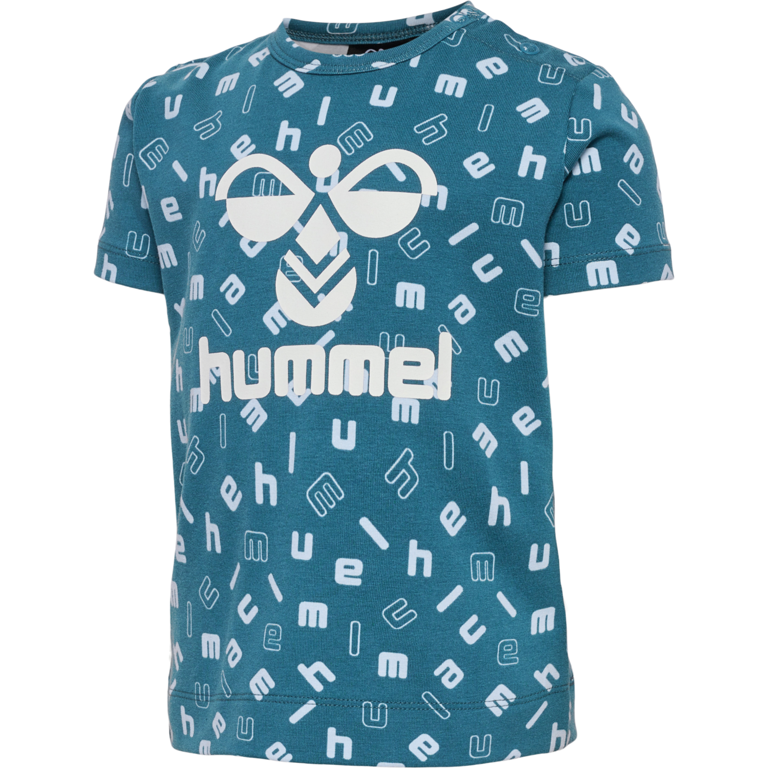 hmlDREAM AOP T-SHIRT S/S, BLUE CORAL, packshot