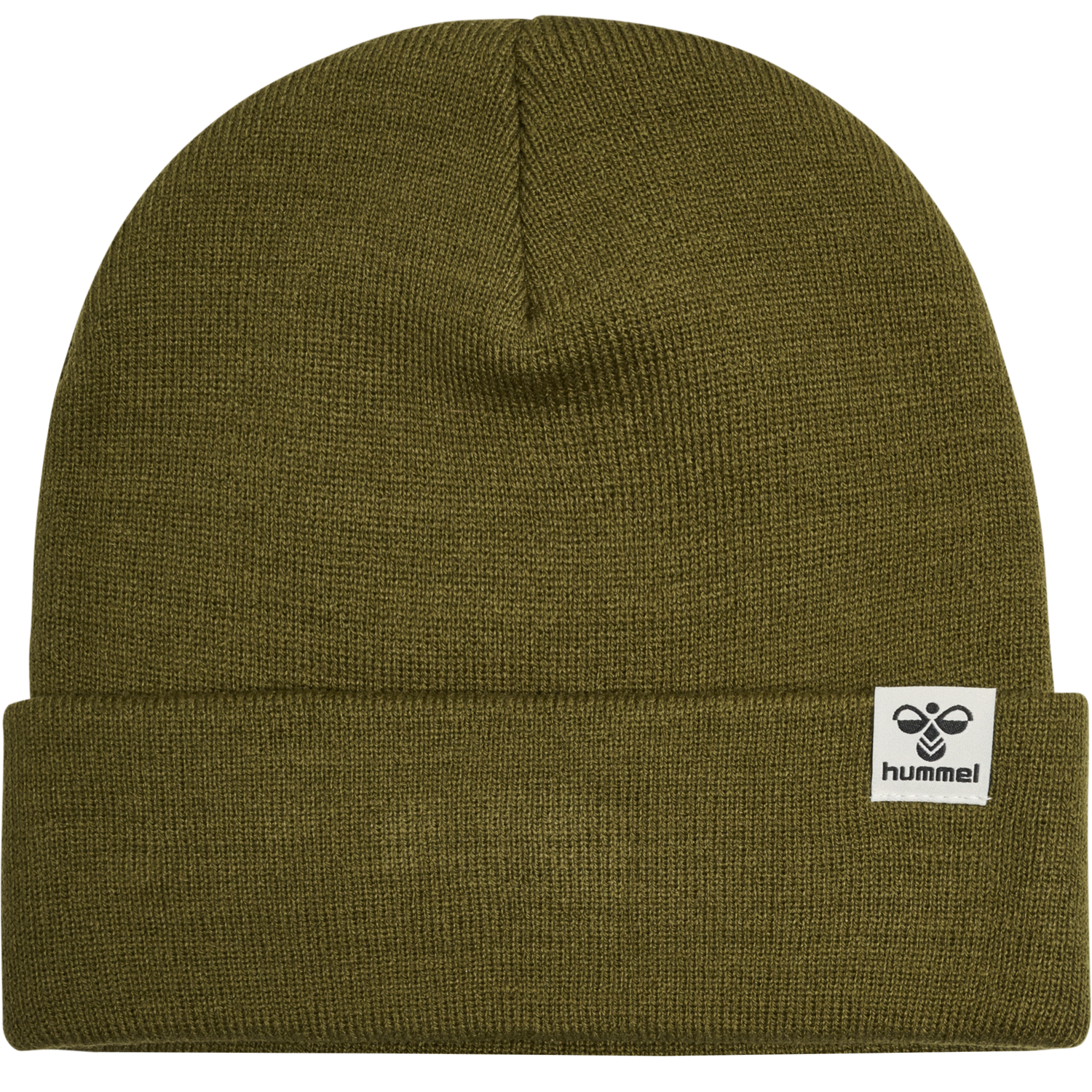 hmlPARK BEANIE, DARK OLIVE, packshot