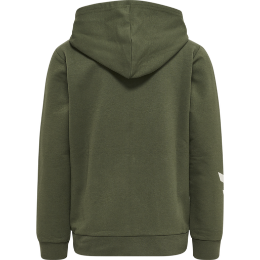 hmlTRECE ZIP HOODIE, THYME, packshot