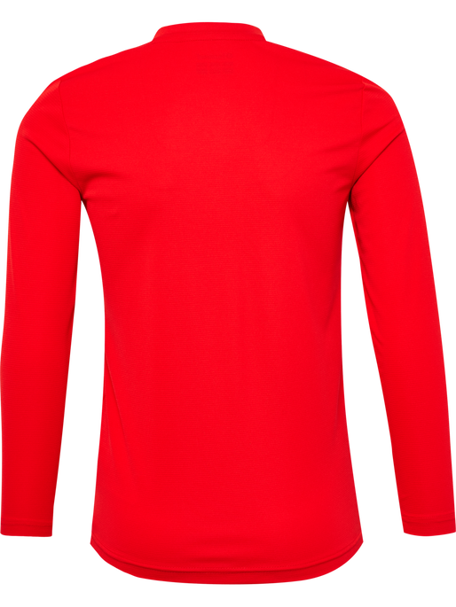 hmlBL ESSENTIAL TEE L/S KIDS, TRUE RED hmlBL ESSENTIAL TEE L/S KIDS, TRUE RED, packshot