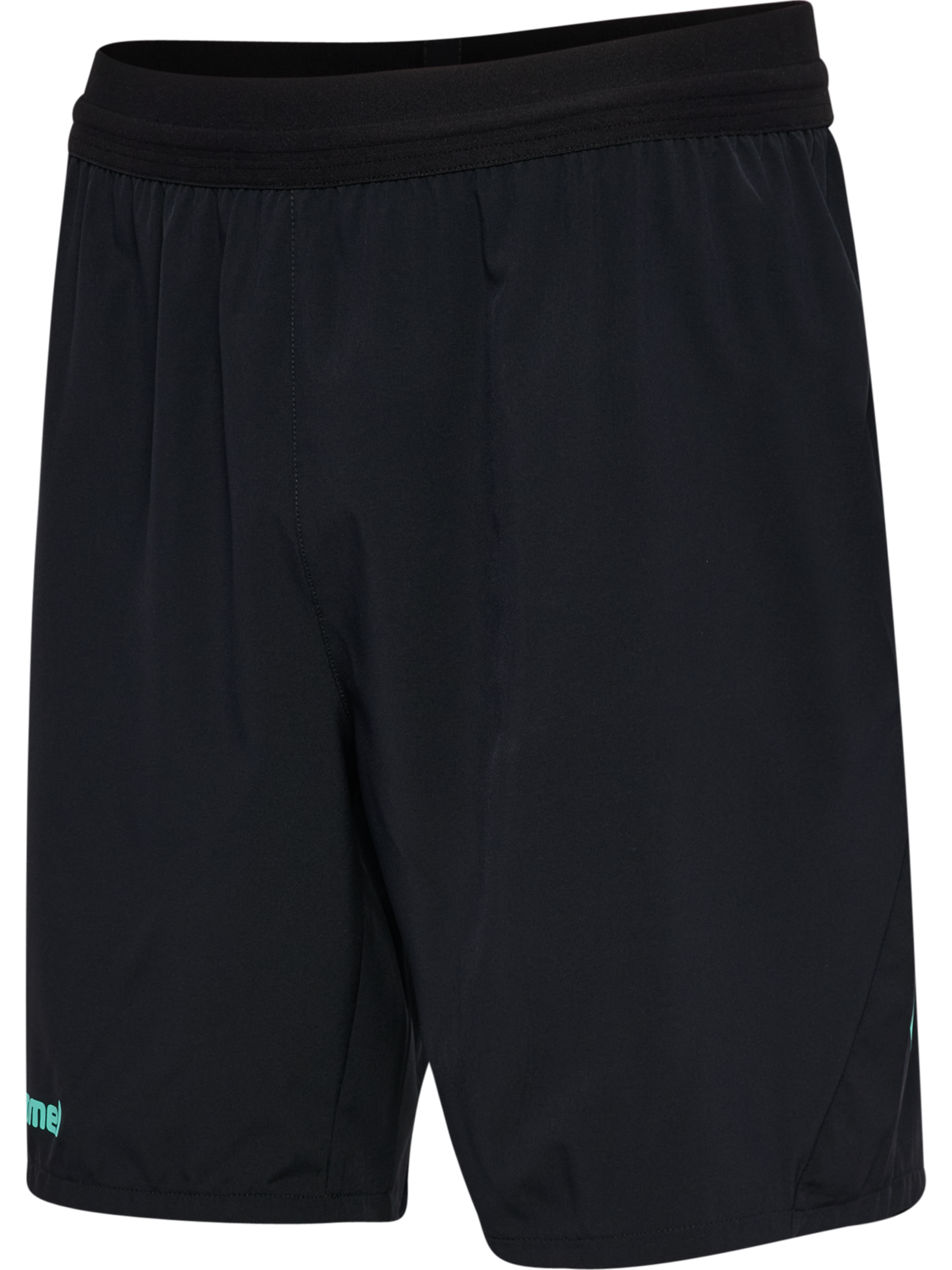 hmlBLAZE 2.0 TRAINING SHORTS, BLACK/POOL BLUE, packshot