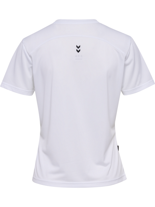 hmlPULSE WORKOUT W T-SHIRT S/S, WHITE hmlPULSE WORKOUT W T-SHIRT S/S, WHITE, packshot