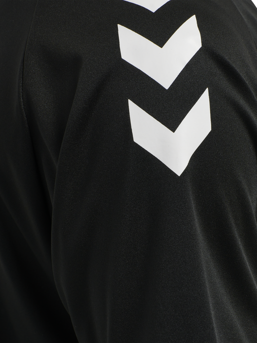 hmlCORE VOLLEY TEE, BLACK, packshot