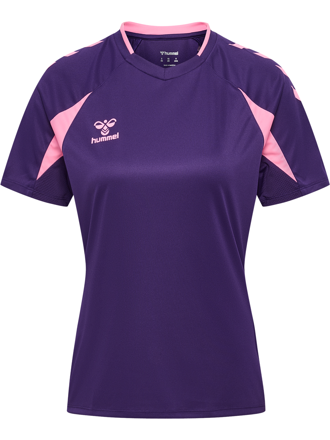 hmlCORE 2.0 JERSEY S/S WOMAN, ACAI/COTTON CANDY, packshot