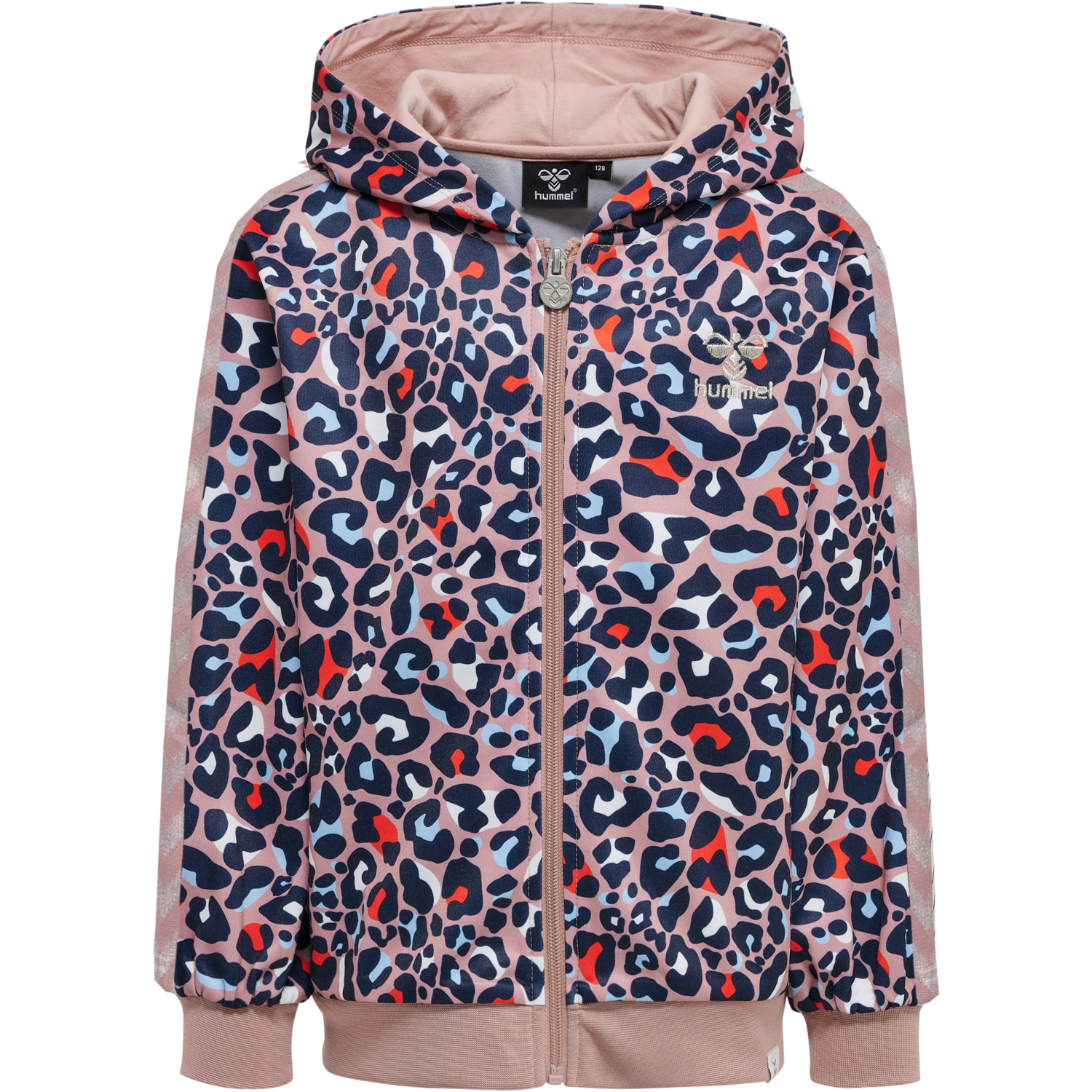 hmlLEONORA ZIP JACKET, WOODROSE, packshot