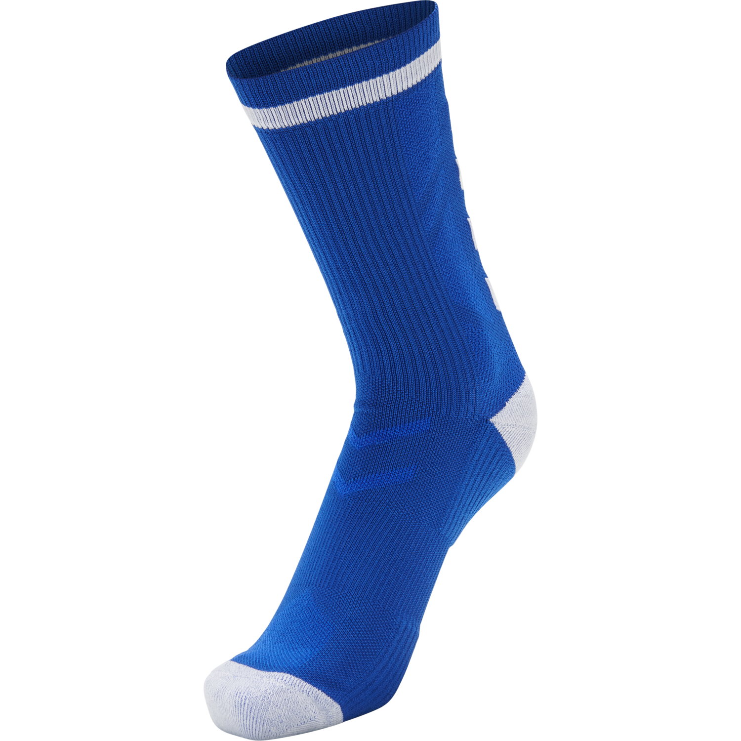 ELITE INDOOR SOCK LOW, TRUE BLUE/WHITE, packshot