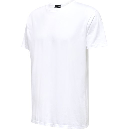 hmlRED HEAVY T-SHIRT S/S, WHITE, packshot