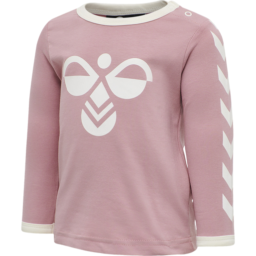 hmlFLIPPER T-SHIRT L/S, WOODROSE, packshot