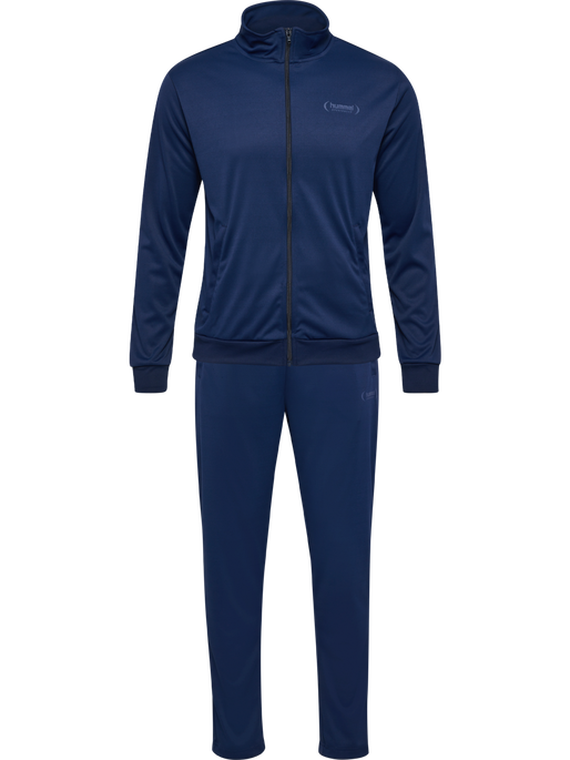 hmlFELIX  POLY TRACKSUIT SET, DRESS BLUES, packshot