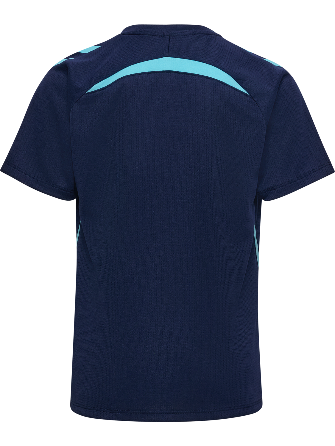 hmlLEAD 2.0 JERSEY S/S KIDS, MARINE/BLUE FISH, packshot