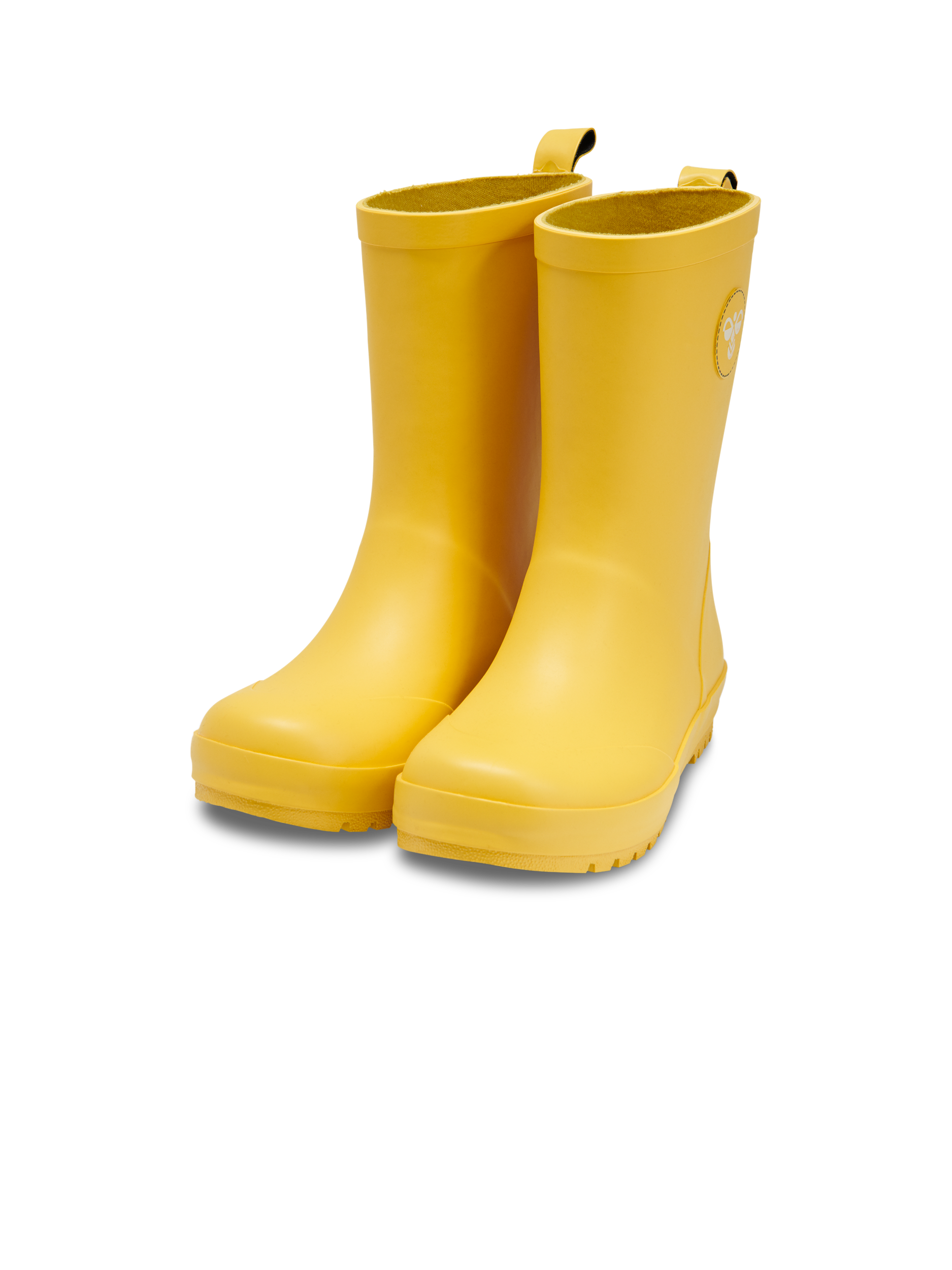rubber boots yellow