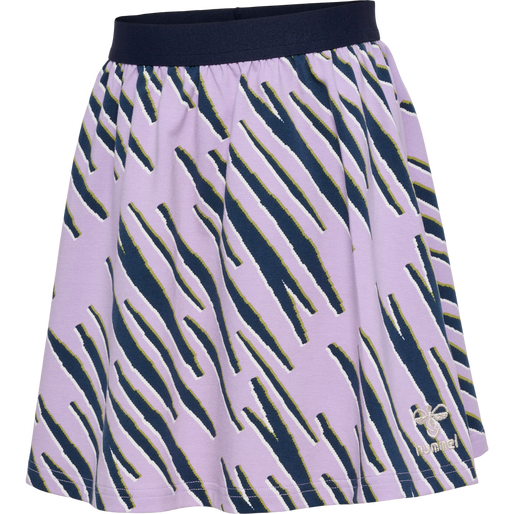 hmlRUSHY AOP SKIRT, ORCHID BLOOM, packshot