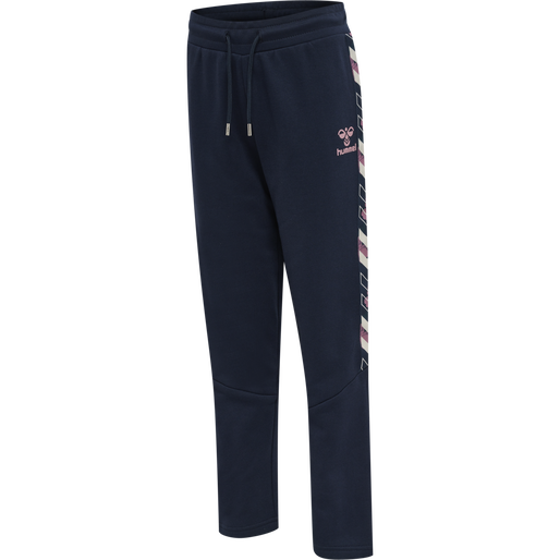 hmlZOE HOODIE SUIT, BLACK IRIS, packshot